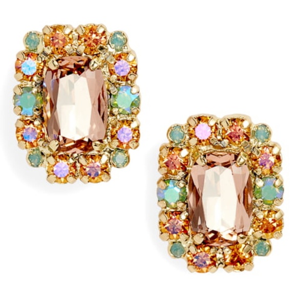 Sorrelli Jewelry - SORRELLI Semi Precious Stone Stud Earrings